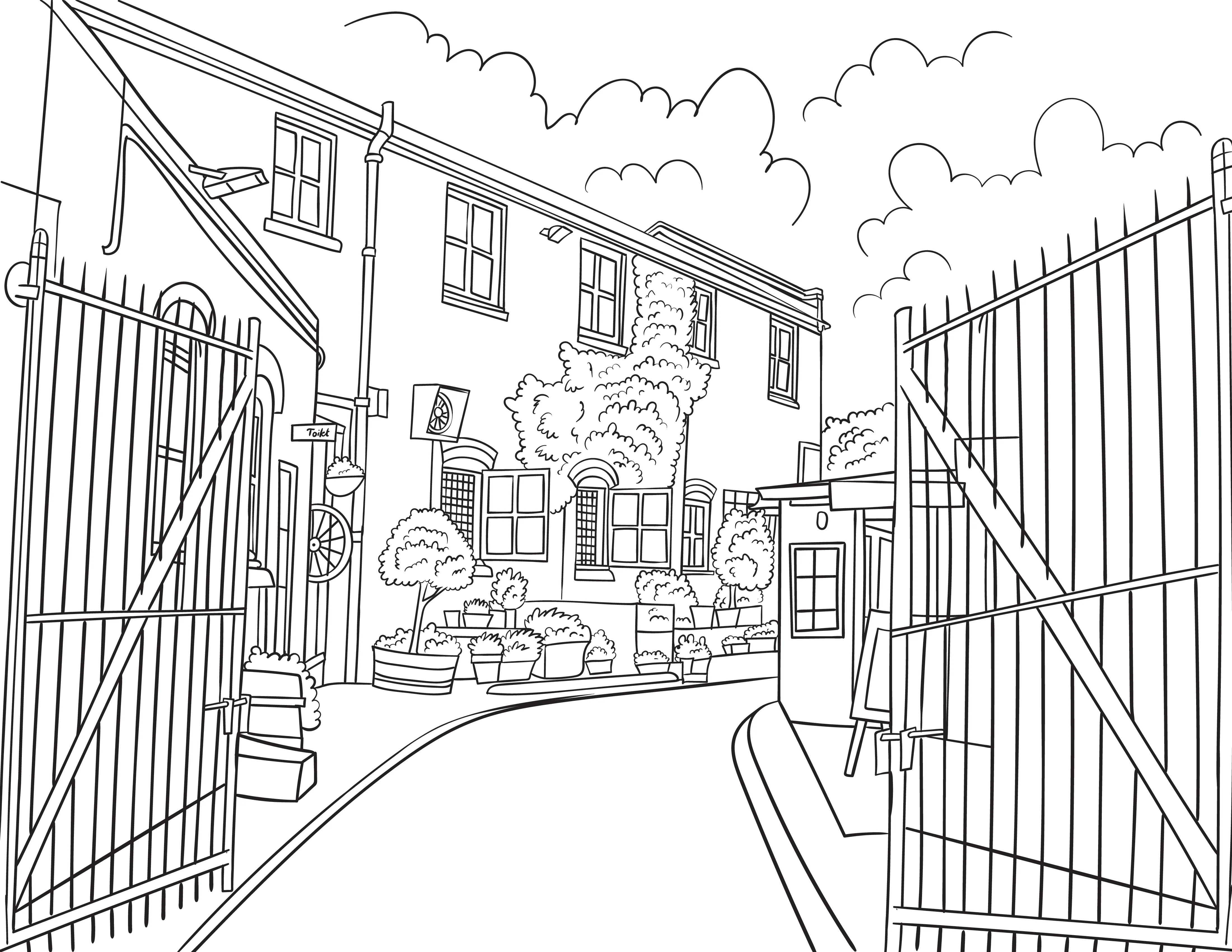 Bethnal Green Colouring Book (A4) - Image 5