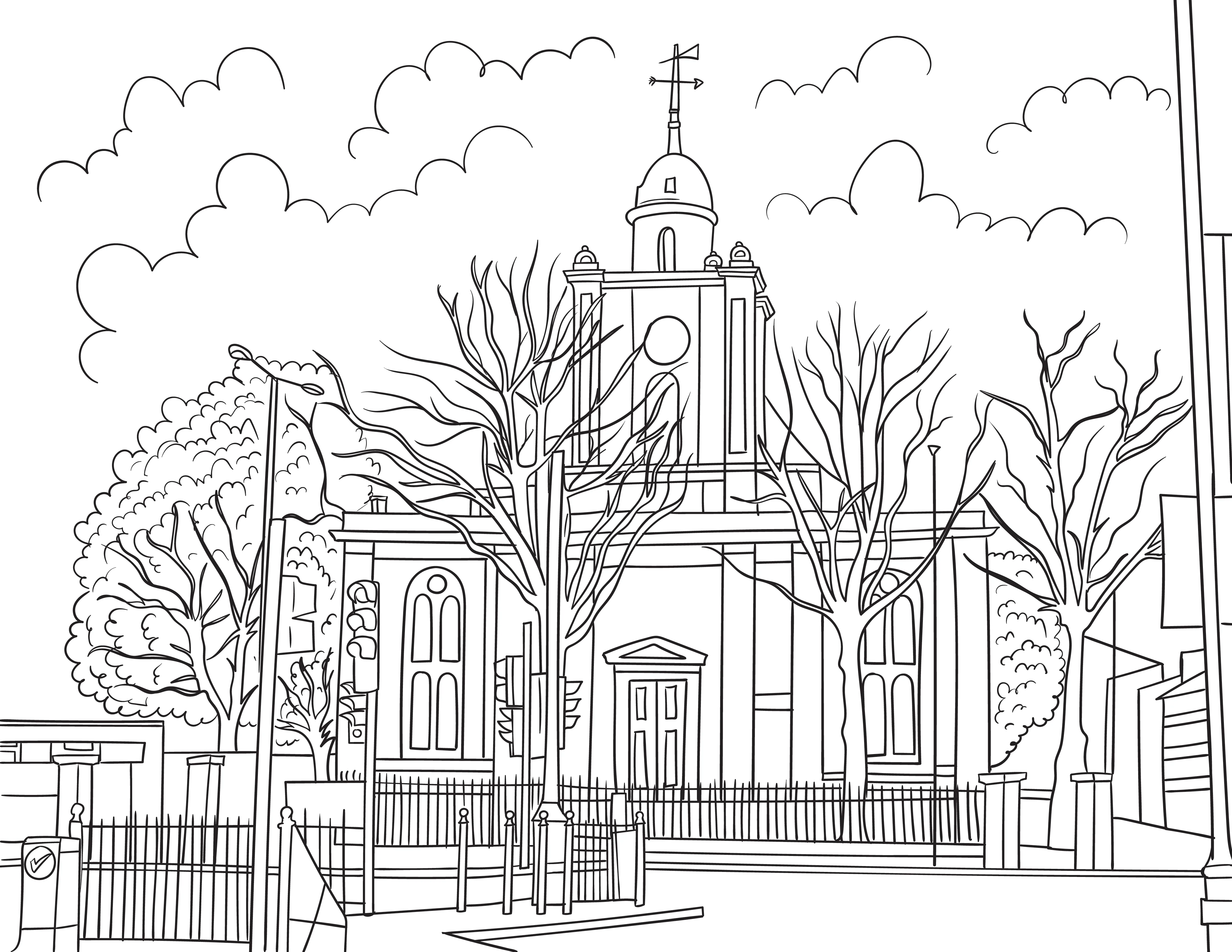 Bethnal Green Colouring Book (A4) - Image 6