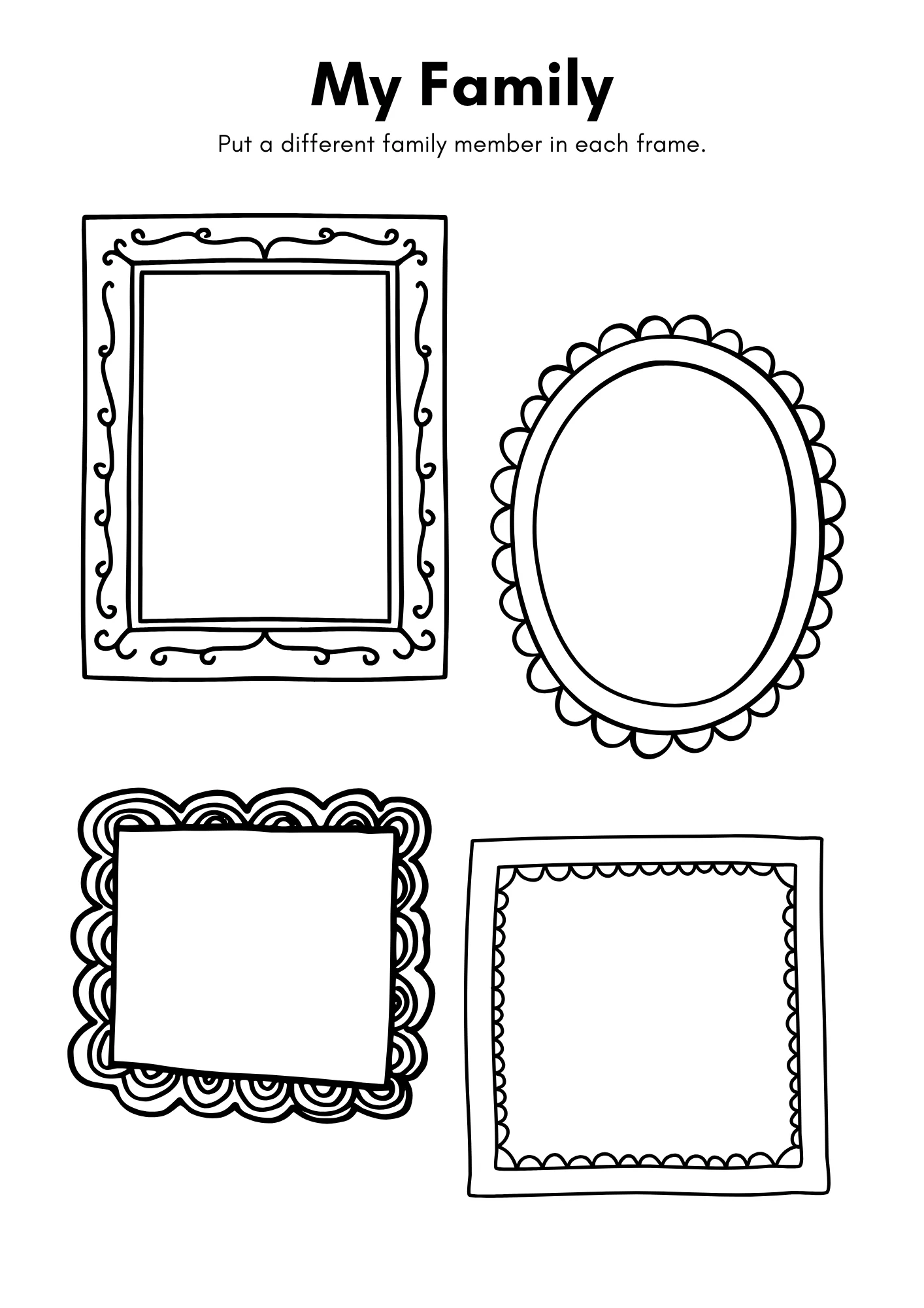 Create Your Own Colouring Book (A4) - Image 4