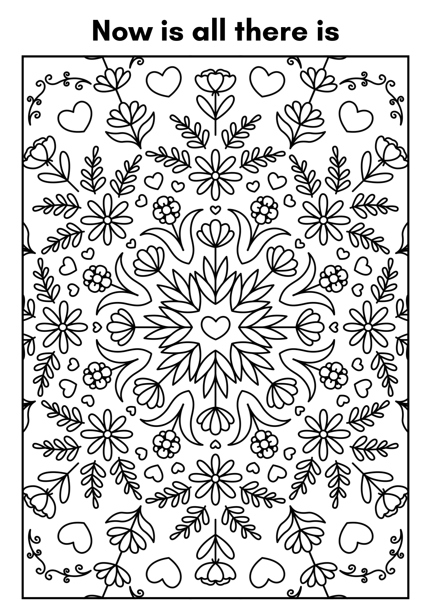 Mindful Colouring Book (A4) - Image 3