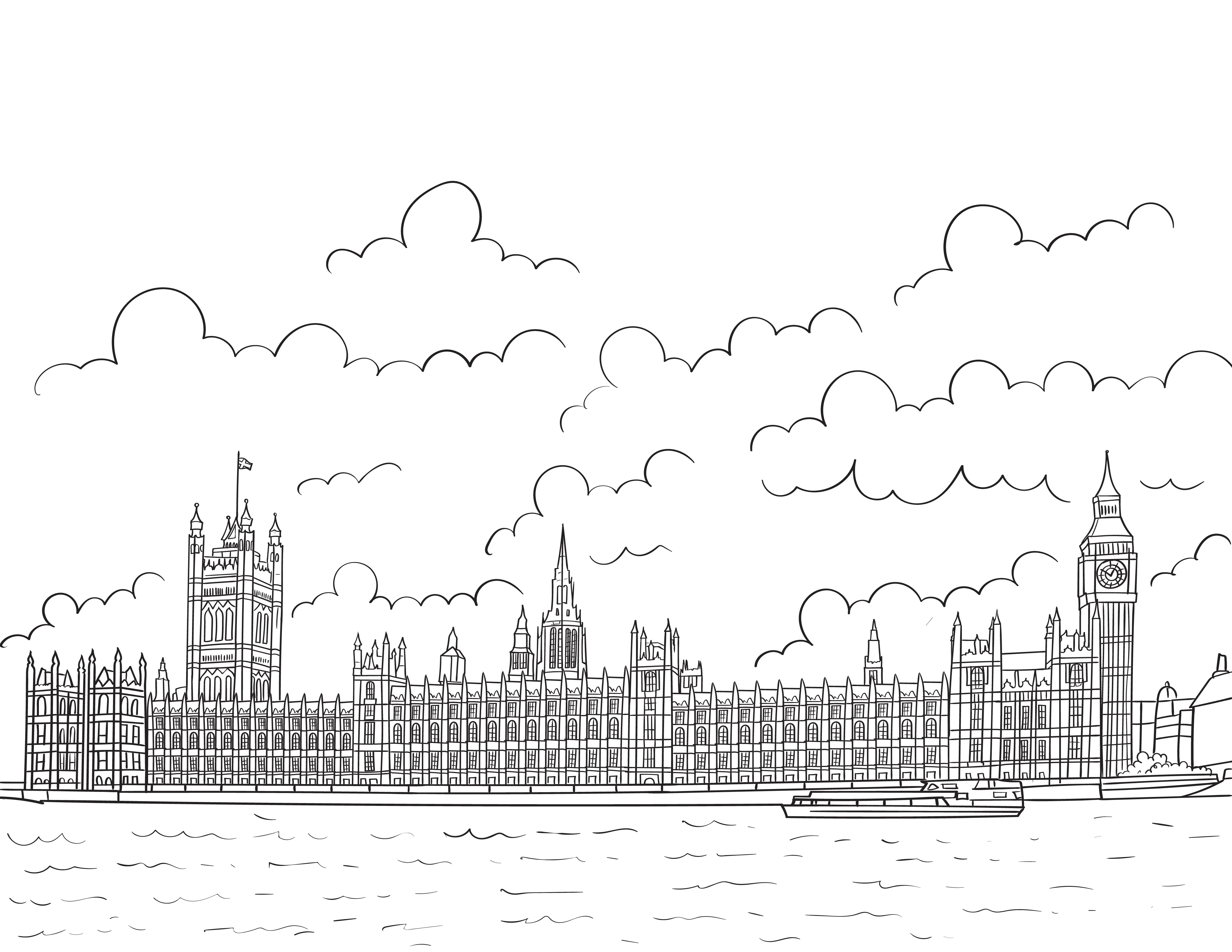 Top 10 Visited UK Cities Colouring Books - Image 3