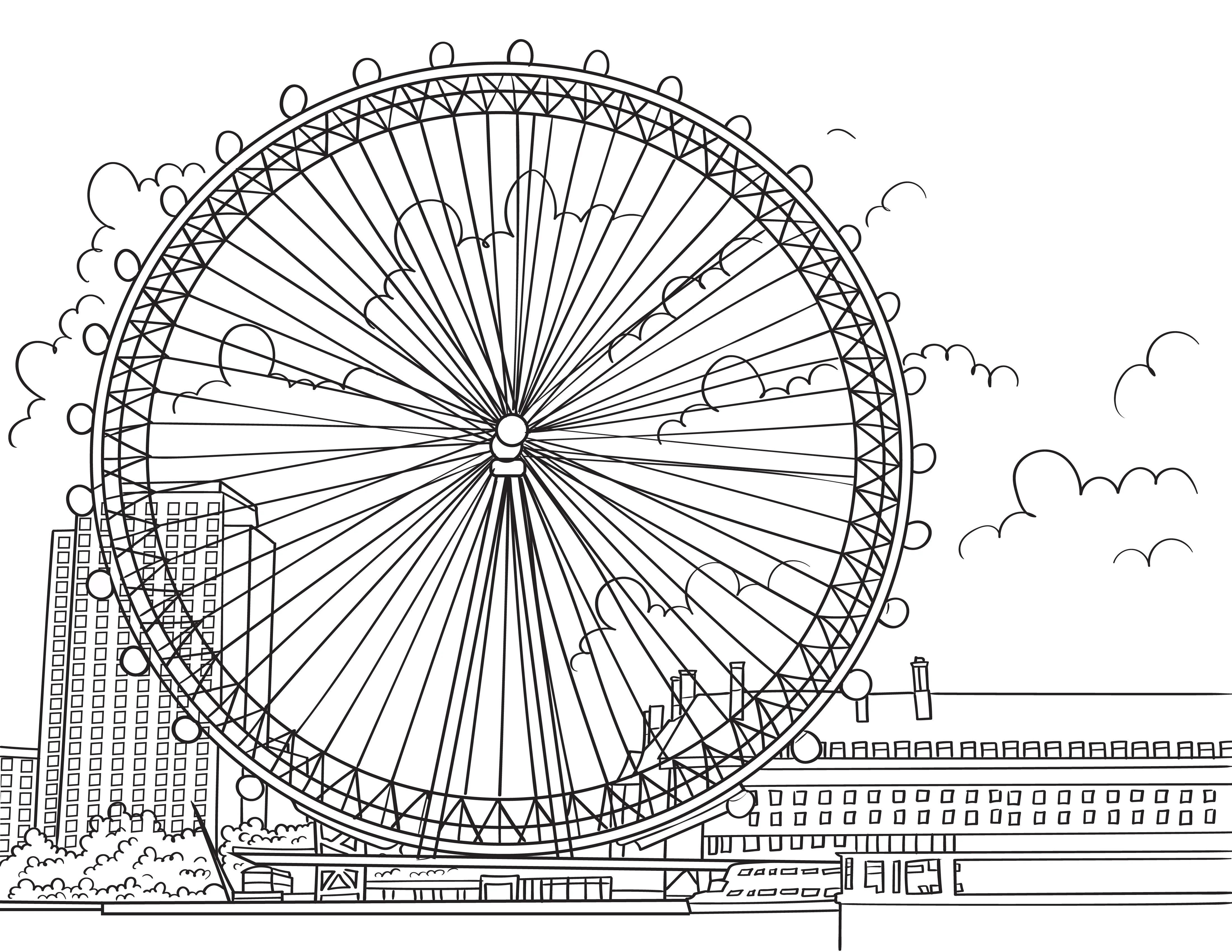 Top 10 Visited UK Cities Colouring Books - Image 5